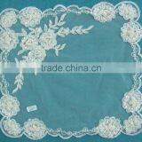 Lace Tablecloth 100% Handmade Embroidery Table Cloth American Rustic Floral Table Cover thumbnail-1