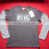 Women Long Sleeve Slab Yarn T-shirt thumbnail-1