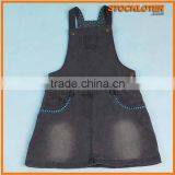 Kids Clothing Stock,Cheap Girls Denim Skirt Closeout, 141003c thumbnail-1