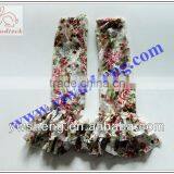 Colorful Rose Lace Leg Warmer Girl's Fashion Baby Lace Ruffle Leg Warmers thumbnail-1