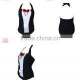 Japan Style One Piece Swimsuit With Lovely Bow thumbnail-6