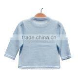 Organic Cotton Kids Clothing Wholesale Plain Kids Cardigan Fashion Boys Sweater Design thumbnail-2