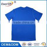Custom Sports Gym Clothing Short Sleeve Thermal Wicking Antibacterial Dri Fit t Shirt thumbnail-2