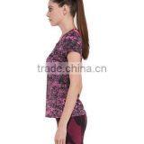 Women's Sport t Shirts Running Short Sleeve T-shirts Fitness thumbnail-3