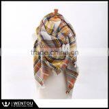 Wholesale Oversized Plaid Tartan Blanket Scarf thumbnail-4