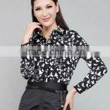 European Fashion Women Chiffon Blouses Garment thumbnail-1