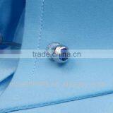 2017 Light Blue French Cuff Men Dress or Tuxedo Shirt thumbnail-2