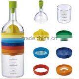 8 In 1 Multifunction Kitchen Gadgets Useful Bottle Professional Vegetable Gadget Separator Juicer Funnel Measuring Cup KC1467 thumbnail-1