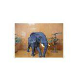 Wild Animal Figurine African Elephant Model Toy Figure thumbnail-1