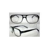 Lightweight Men Acetate Eyeglasses Frames, Black Retro Handmade Glasses Frames