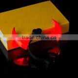 Halloween Party Colorful Led Hair Band Lashing ox Horns Hair Band thumbnail-4