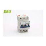Silver Overload Short GWS 3 Phase Circuit Breaker MCB Current Limiting