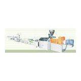 Wood Plastic Composite Plastic Profile Extrusion Line , Profile Making Machine