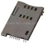 Mobile Push Push Type SIM Card Connector