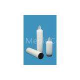High Grade Borosilicate Glass Fibre Polyester Membrane Filter Cartridge , 10 Inch 0.45 Micron