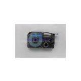 Black on Blue Label Tape for Casio XR-12BU