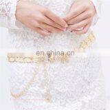 2015 New Design Women Metal Butterfly Diamond Decoration Skirt Waist Chain thumbnail-1