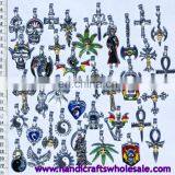 Metal Pendants, Many Different Styles, Ethnic Handmade Jewelry from Peru