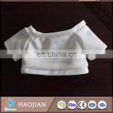 Plain Sublimation Polyester T-shirts for Toys Mini T-shirts 100% Polyester T-shirt for Bears thumbnail-1