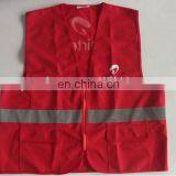 Red Safety Vest For Women/Giril