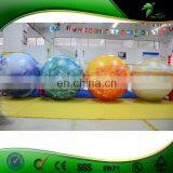 Large Led Inflatable Hanging Ball, Inflatable Planets Balloon With Led, Trade Show Balloon For Sale