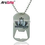 Made In China Factory Free Samples Metal Bottle Opener Dog Tags thumbnail-3