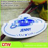 Custom Hot Sale Hard Plastic Name Badge With Lapel Pin thumbnail-6