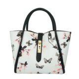 Women Flower Printed Designer Fashion Bag Shoulder Leather Lady Handbag