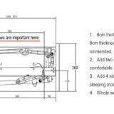Extra Narrow 3-fold Metal Grid Mechanism TF00W# thumbnail-4