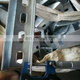 Galvanized Non Slotted / Not Perforated Strut Steel c Channel thumbnail-4