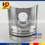 Excavator Engine PC400-6 6D125 Piston With Anodized OEM 6152-32-2510