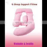 Pregnancy Pillow, U-Shape Full Body Pillow and Maternity Support with Detachable Extension - Support for Back, Hips, Legs, Bell