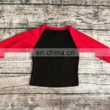 2021 Christmas Mommy and me T-shirt Tops Children Boys Girls Raglan Sleeve Tees Holiday Mom and Kids Clothing thumbnail-4