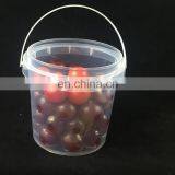 Горячее предложение: пластиковая ведро для йогурта объемом 1 литр, пищевого качества, прозрачное thumbnail-4