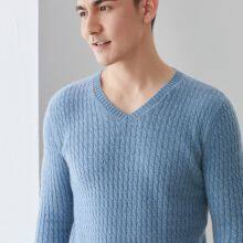 High Quality Wholesale Knit Wear Men′s V-Neck Cashmere Sweater