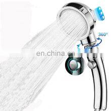 Shower Head, Ionic Shower Head Handheld for Hard Water, Universal Filter Ionic Stone Shower Head With 3 Sprays Modes,