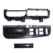 Free Shipping!For VW Jetta Golf Bora GTI Black Master Windows Switch Bezel Trim Bracket 3Pcs thumbnail-3