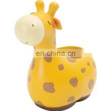 Cartoon creative resin with desktop fleshy flower pot