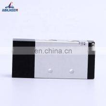 Automatic Thread Size G1/2 4A410-15 AC220V/110V AC12V/24V Pneumatic Single 5/2 Way Solenoid Air Control Valve Pneumatic Valve thumbnail-2