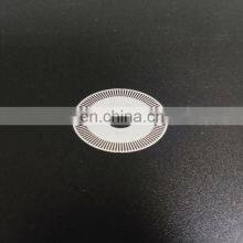 High precision etching metal encoder disc  metal stamping discs  round metal disc 20mm