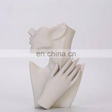 Modern Simple Abstract Human Body Sculpture Ceramic Dry Flower Vase For Living Room Office Decoration Creative Nordic thumbnail-5