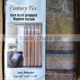 1PC YARN DYE JACQUARD WINDOW CORTINA,RIDEAU EN TISSU Quality Choice thumbnail-2