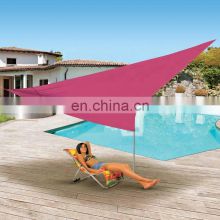 100% polyester Pu coated waterproof shade sail canopy awning