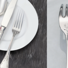Stainless Steel Full Series Flatware- Knife, Fork, Spoon, ladle, and serving items
