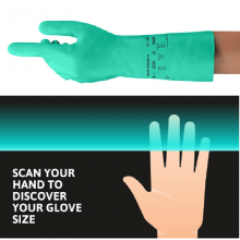 Nitrile Chemical Resistant Gloves thumbnail-2
