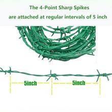 High Quality Galvanized Stainless Steel Razor Wire Fence Cheap Galvanized Barbed Wire thumbnail-4