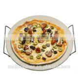Top Poplar Ceramic Pizza Baking Stone for Pizza Oven and Kamado thumbnail-5