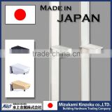 Stylish and adjustable concealed shelf bracket made in Japan