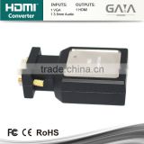 New Mini VGA to HDMI Converter Audio Full Digital HDMI Format for PC HDTV