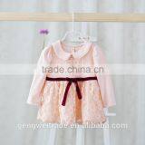 Elegant New Pattern Flower Princess Dress Spring Infant Girl Dress2015 thumbnail-1